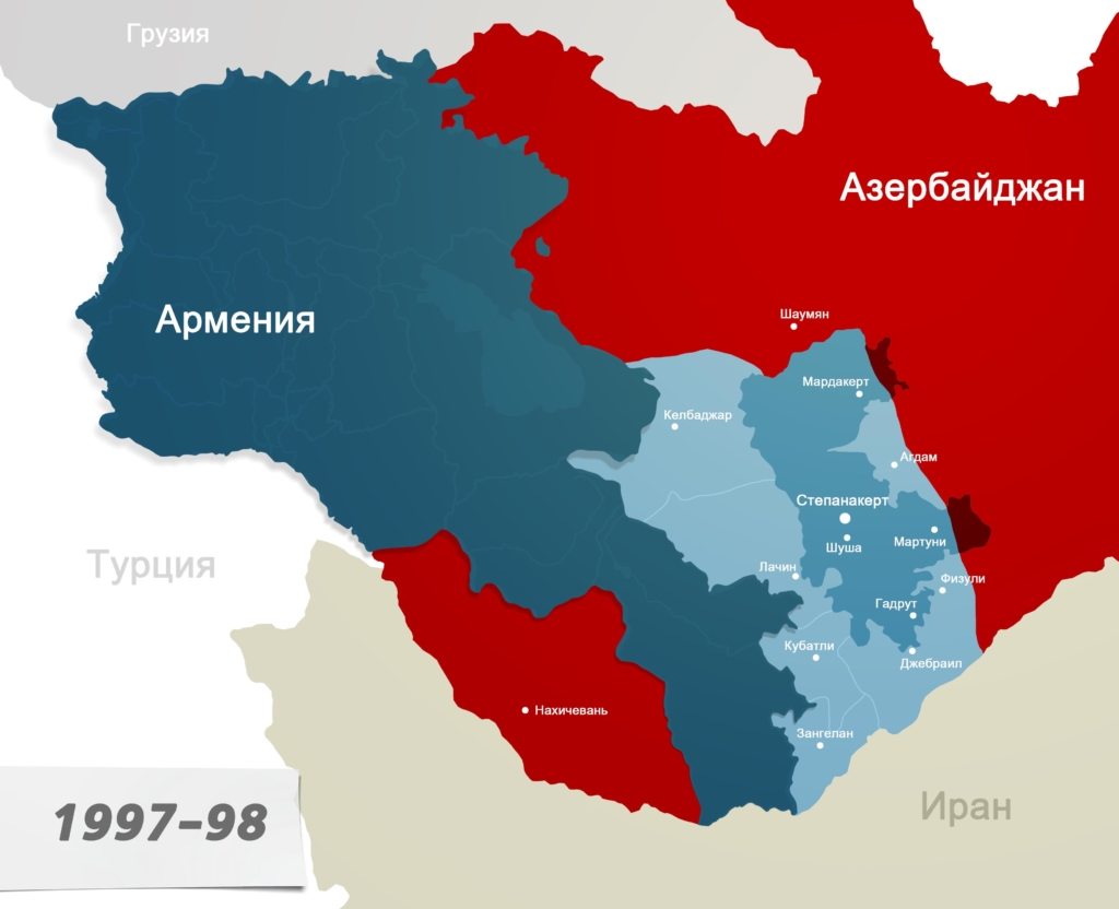 Этапы карабахского конфликта и попытки урегулирования