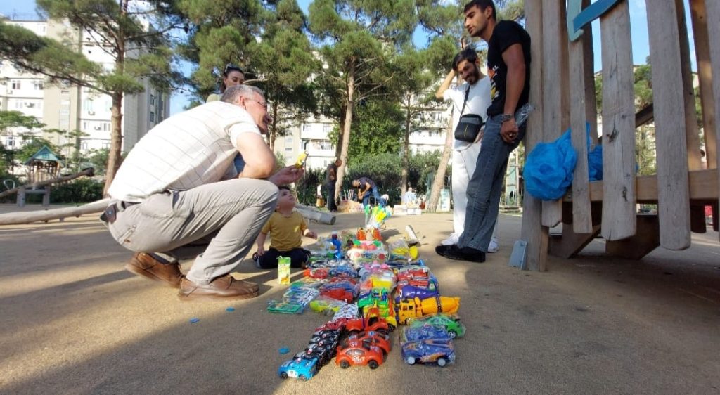 Bakıda küçə ticarətçiləri