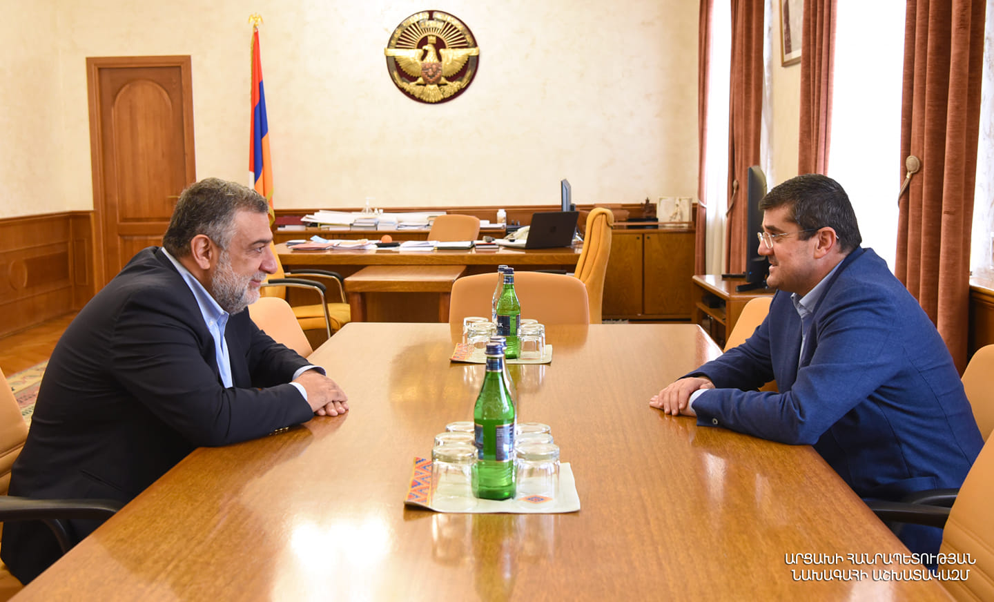 Businessman Ruben Vardanyan in Nagorno-Karabakh