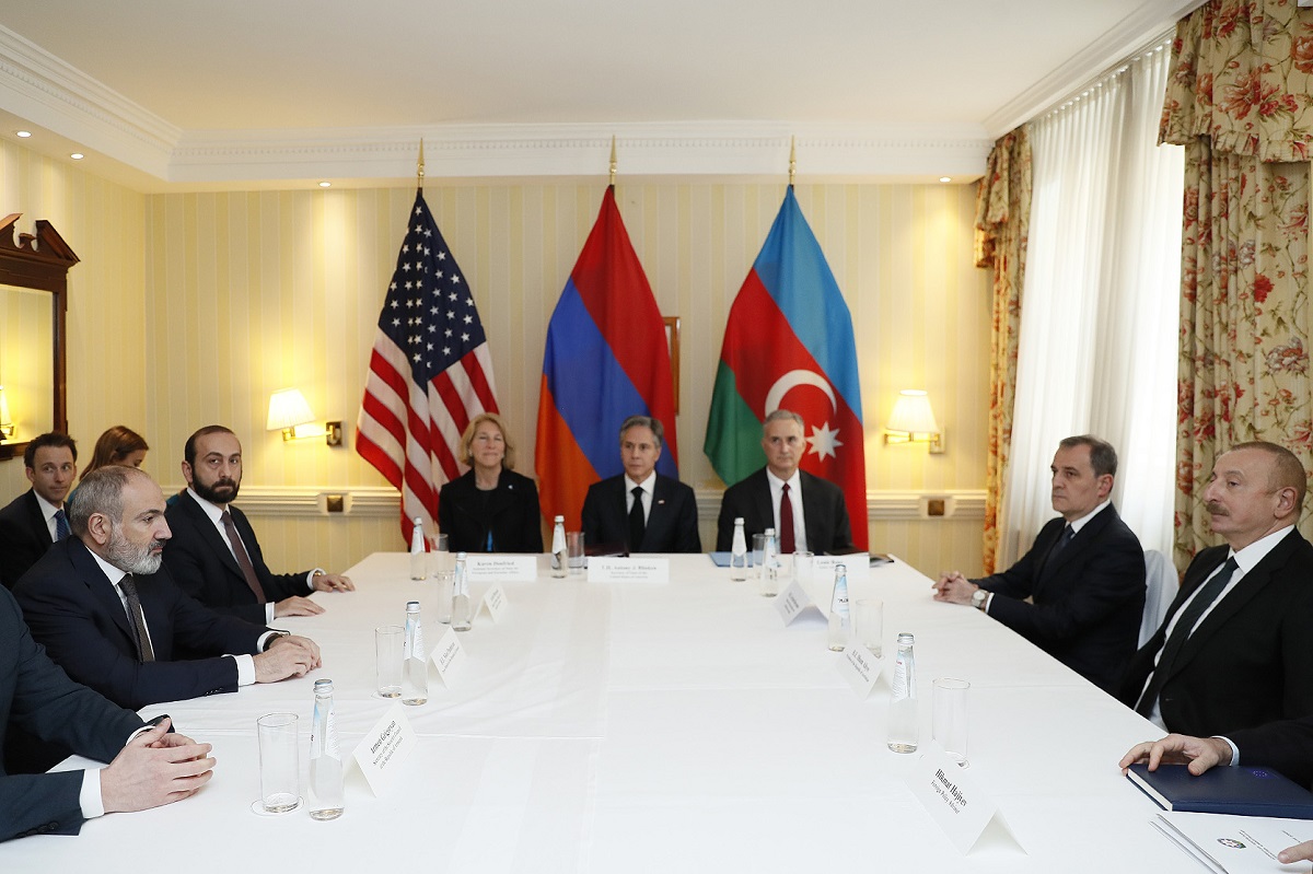 Փաշինյան-Ալիև-Բլինքեն հանդիպում Մյունխենում